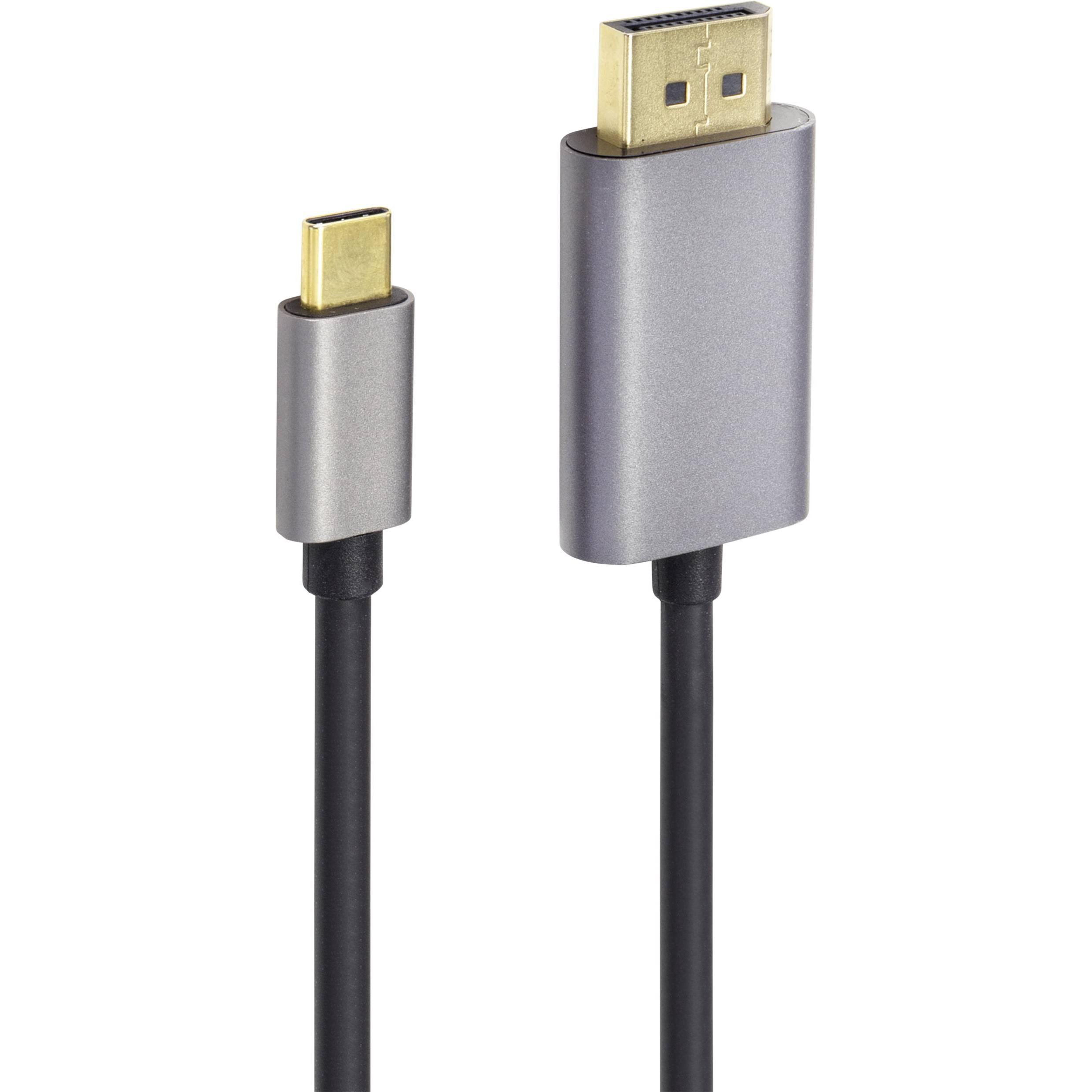 Renkforce Usb C Displayport Kabelov Adapt R Usb C Z Str Ka