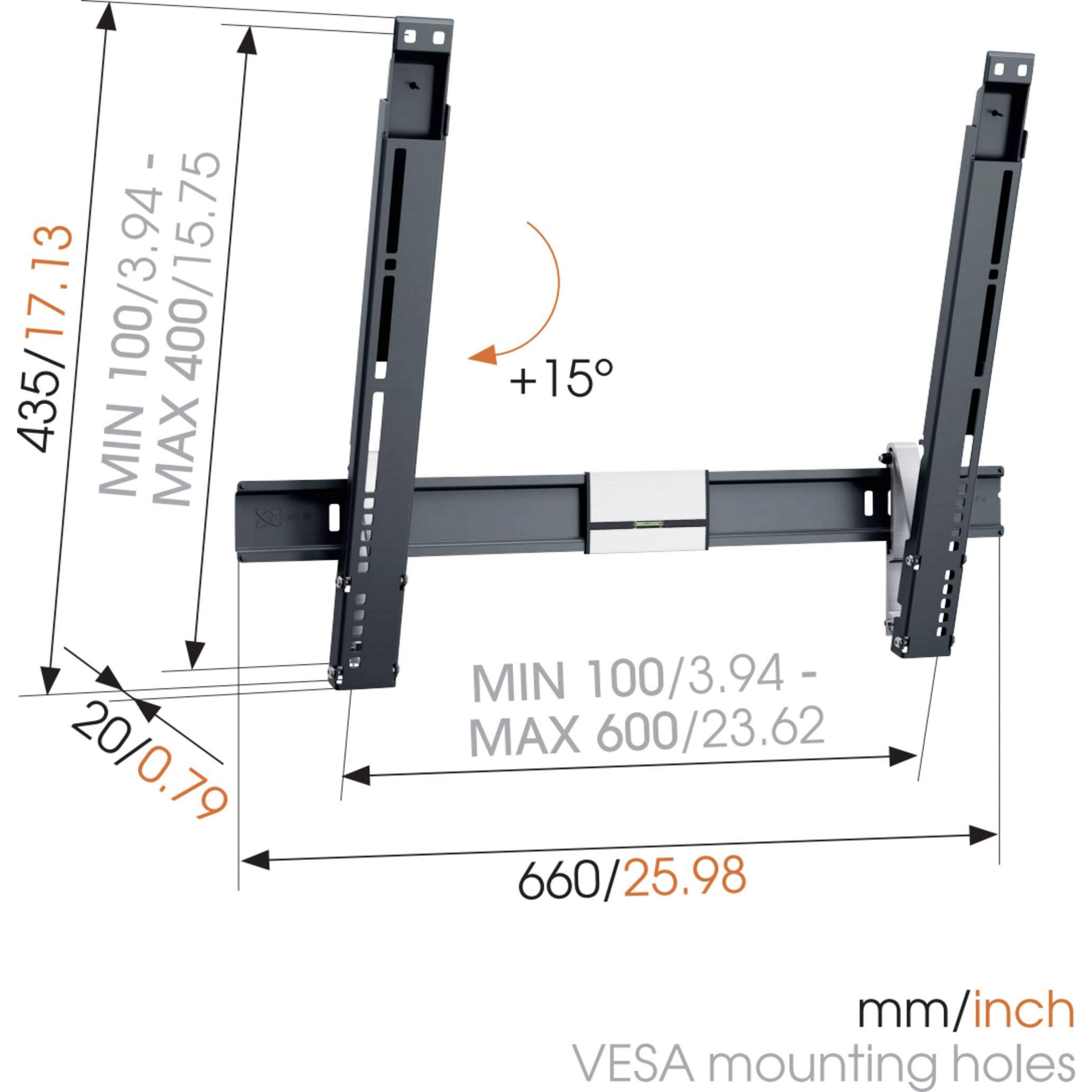 Vogels THIN 515 TV držák na zeď 101 6 cm 40 165 1 cm 65 naklápěcí