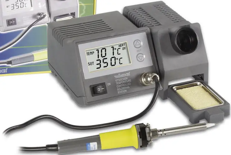Velleman VTSSC40N pájecí stanice, digitální, 48 W, +150 - +450 °C, VTSSC40N Velleman VTSSC40N pájecí stanice, digitální, 48 W, +150 - +450 °C, VTSSC40N