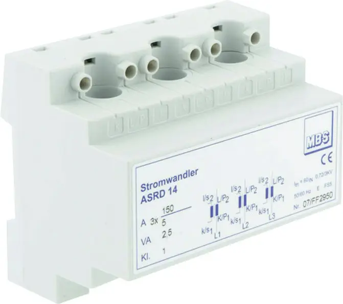 MBS ASRD 14 3X80/5A 1,5VA Kl.1 96036 Transformátor Primární proud 80 A Sekundární proud 5 A Ø průchodky vodiče:13 mm montáž na DIM lištu 1 ks MBS ASRD 14 3X80/5A 1,5VA Kl.1 96036 Transformátor Primární proud 80 A Sekundární proud 5 A Ø průchodky vodiče:13 mm montáž na DIM lištu 1 ks