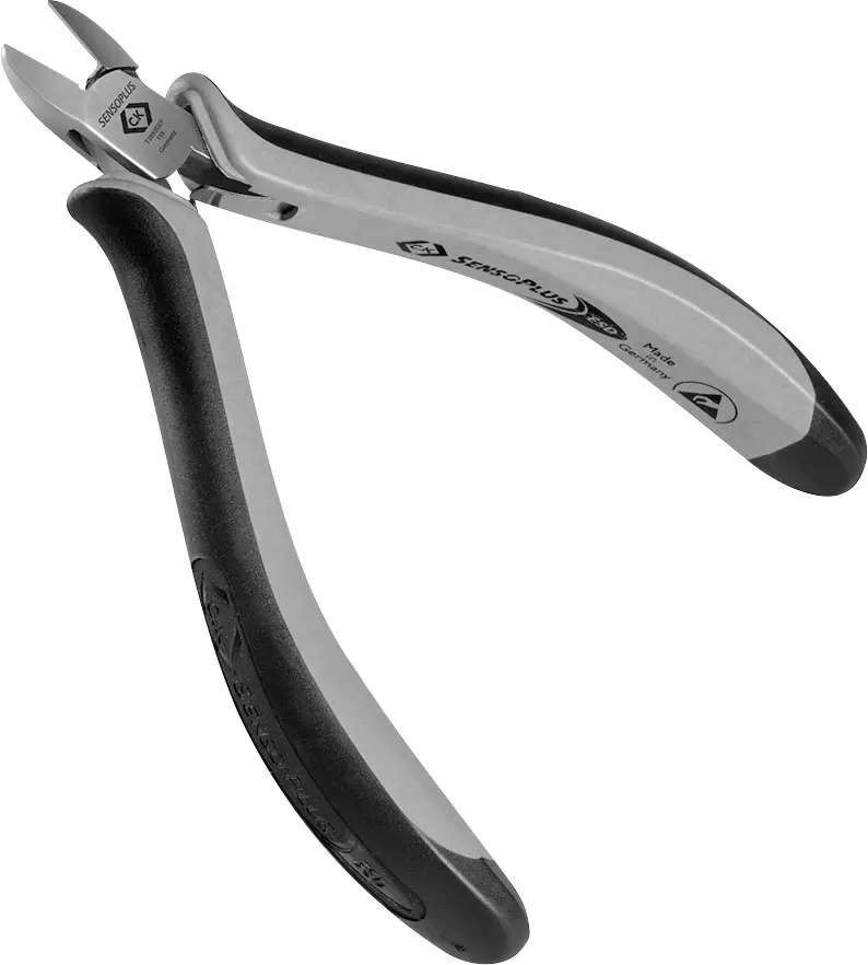 C.K T3880DEF 110 ESD boční štípací kleště bez fazety 134 mm C.K T3880DEF 110 ESD boční štípací kleště bez fazety 134 mm