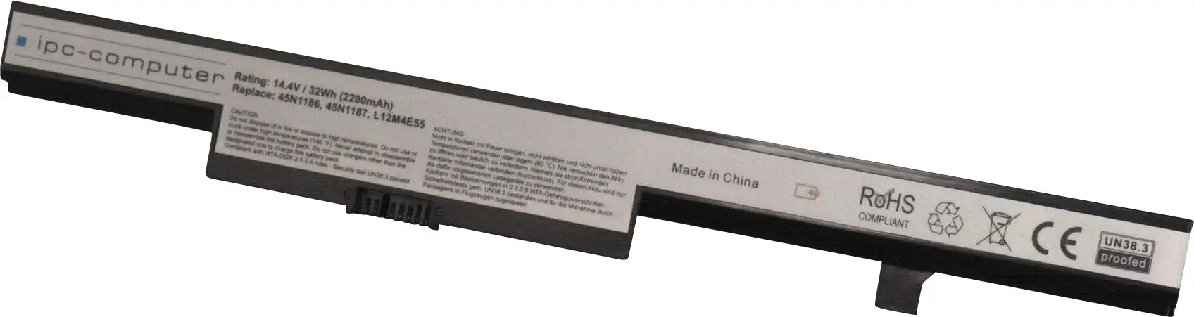 ipc-computer akumulátor do notebooku L12M4E55 14.4 V 2200 mAh Lenovo