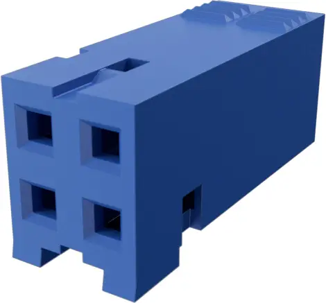FCI zástrčkový konektor na kabel 4, 65239-002LF, 1 ks FCI zástrčkový konektor na kabel 4, 65239-002LF, 1 ks