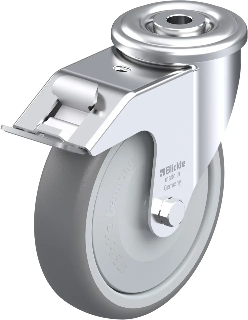 Blickle 752777 LER-TPA 127KF-FI Otočné kolečko s brzdou Ø kola: 125 mm nosnost (max.): 125 kg 1 ks Blickle 752777 LER-TPA 127KF-FI Otočné kolečko s brzdou Ø kola: 125 mm nosnost (max.): 125 kg 1 ks