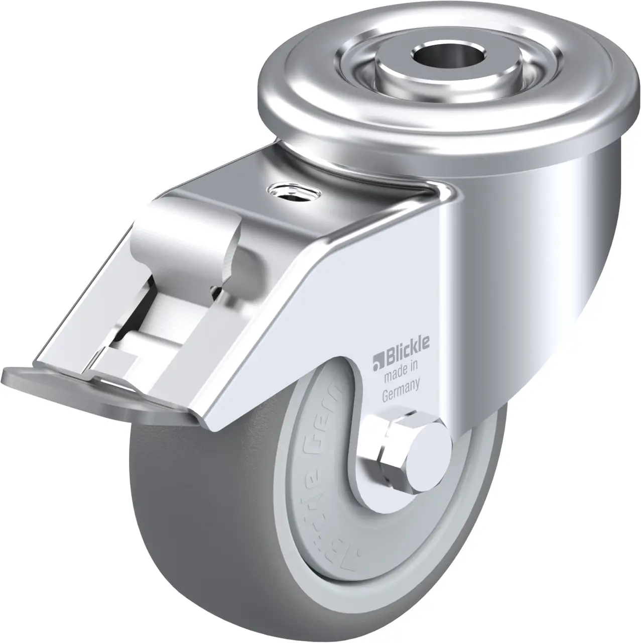 Blickle 757060 LER-TPA 80KF-FI Otočné kolečko s brzdou Ø kola: 80 mm nosnost (max.): 100 kg 1 ks Blickle 757060 LER-TPA 80KF-FI Otočné kolečko s brzdou Ø kola: 80 mm nosnost (max.): 100 kg 1 ks