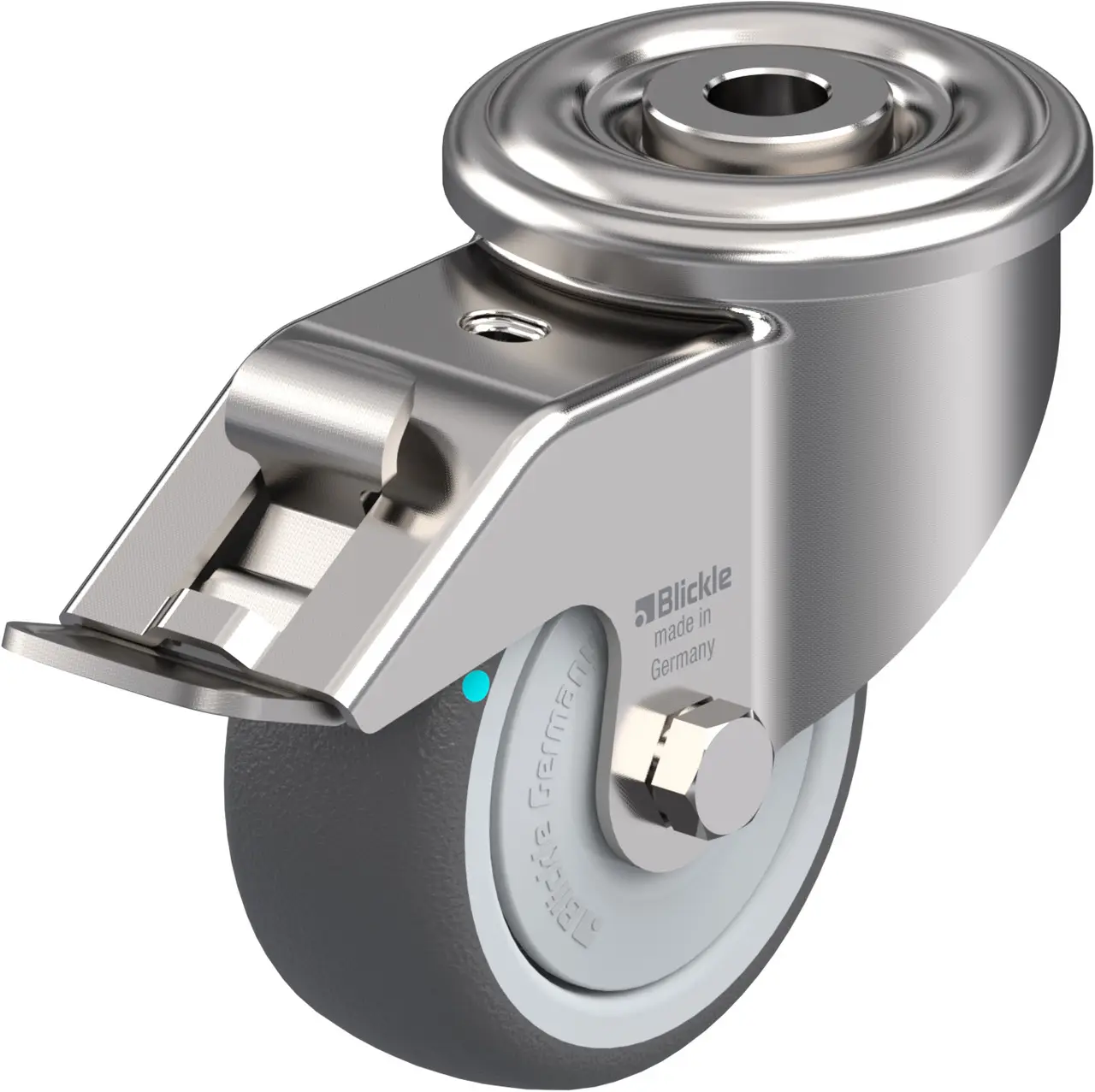 Blickle 754536 LEXR-PATH 80KFD-FI Otočné kolečko s brzdou Ø kola: 80 mm nosnost (max.): 150 kg 1 ks Blickle 754536 LEXR-PATH 80KFD-FI Otočné kolečko s brzdou Ø kola: 80 mm nosnost (max.): 150 kg 1 ks