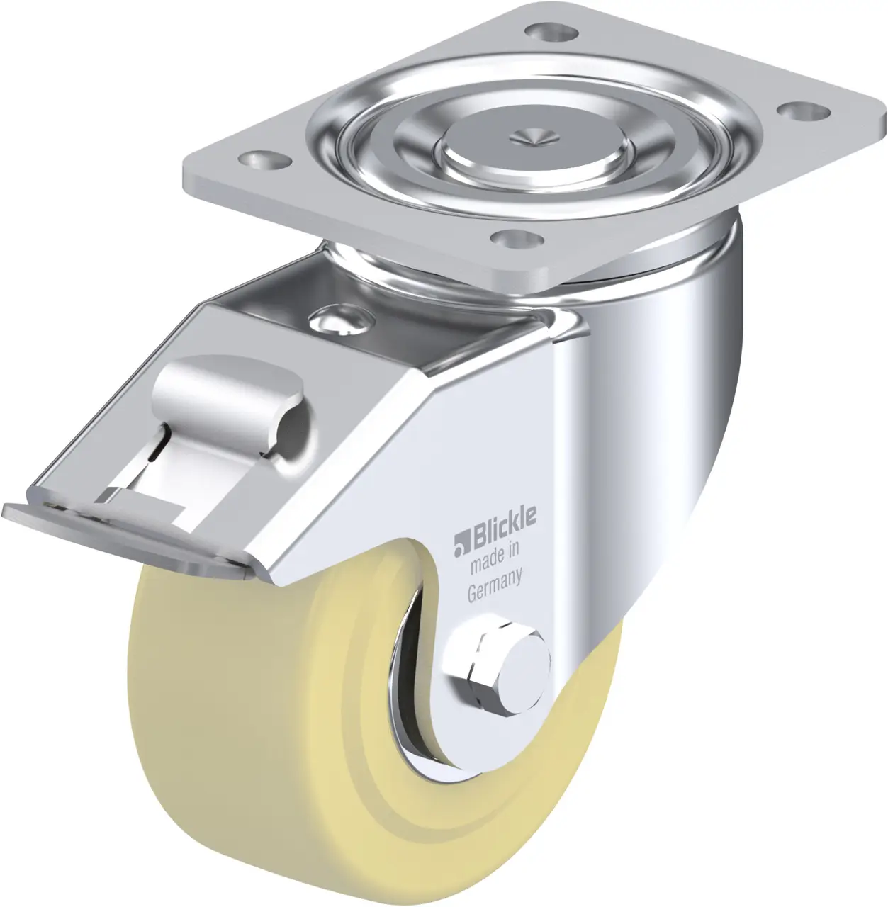 Blickle 585737 LH-GSPO 125K-FI Otočné kolečko s brzdou Ø kola: 125 mm nosnost (max.): 900 kg 1 ks Blickle 585737 LH-GSPO 125K-FI Otočné kolečko s brzdou Ø kola: 125 mm nosnost (max.): 900 kg 1 ks