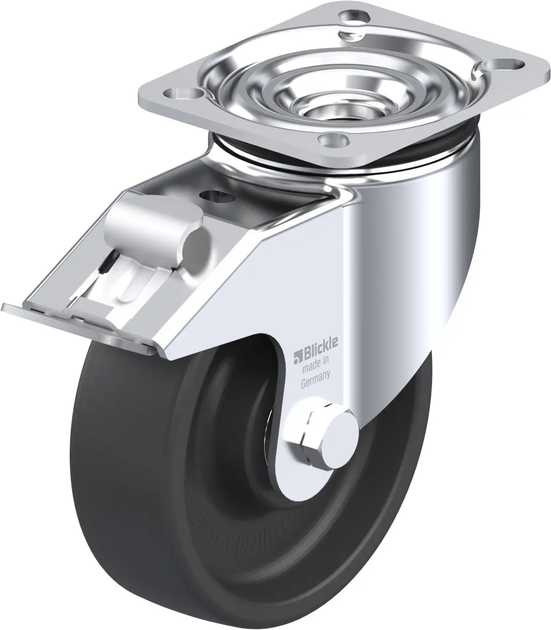 Blickle 754692 LIK-POHI 125HK-1-FI Otočné kolečko s brzdou Ø kola: 125 mm nosnost (max.): 350 kg 1 ks Blickle 754692 LIK-POHI 125HK-1-FI Otočné kolečko s brzdou Ø kola: 125 mm nosnost (max.): 350 kg 1 ks