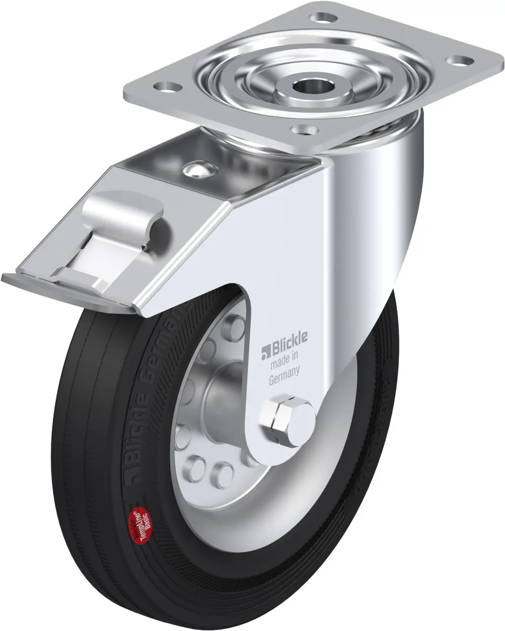 Blickle 763582 LI-VEHI 200R-FI Otočné kolečko s brzdou Ø kola: 200 mm nosnost (max.): 180 kg 1 ks Blickle 763582 LI-VEHI 200R-FI Otočné kolečko s brzdou Ø kola: 200 mm nosnost (max.): 180 kg 1 ks
