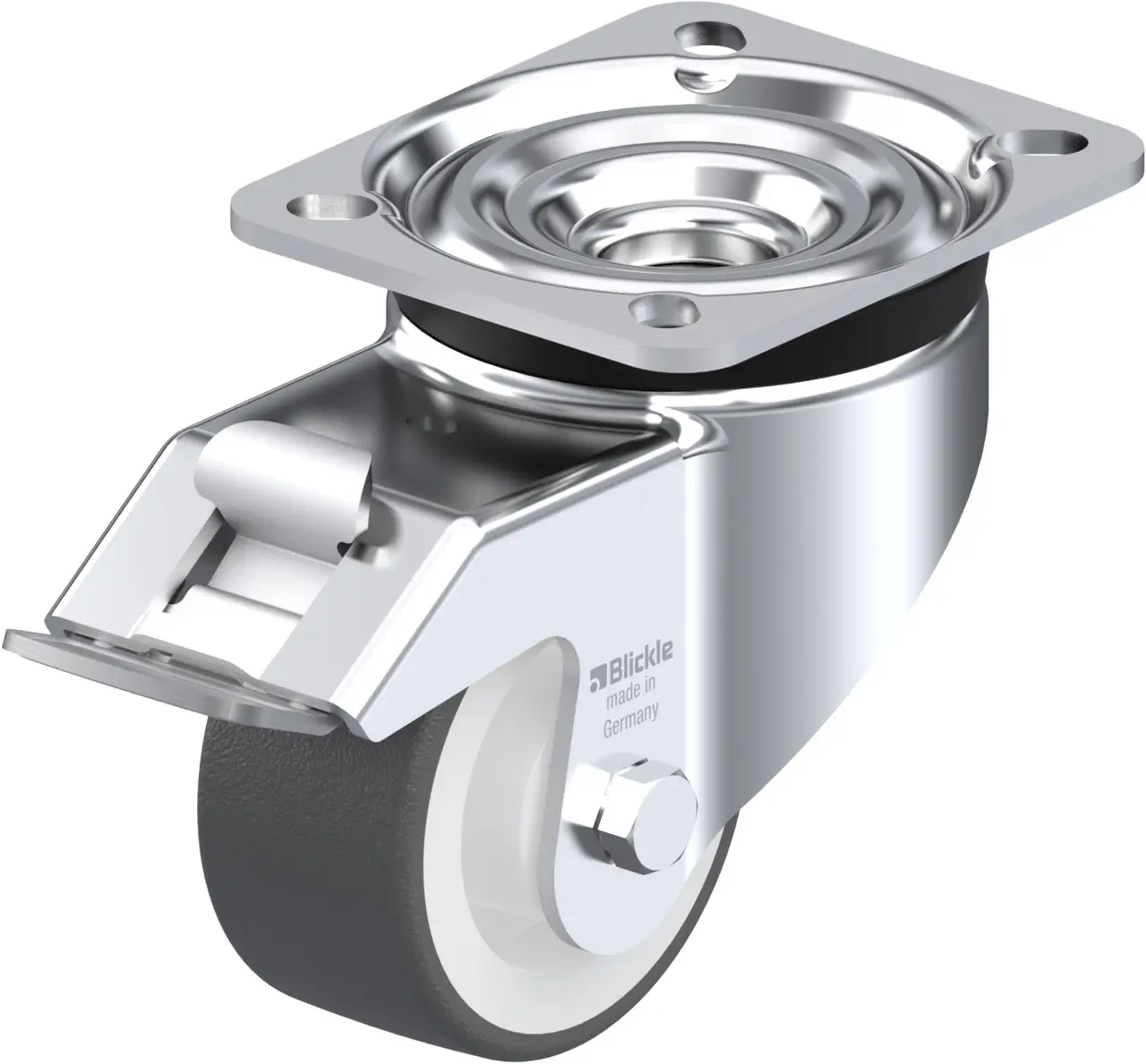 Blickle 754827 LK-POTH 75G-FI Otočné kolečko s brzdou Ø kola: 75 mm nosnost (max.): 200 kg 1 ks Blickle 754827 LK-POTH 75G-FI Otočné kolečko s brzdou Ø kola: 75 mm nosnost (max.): 200 kg 1 ks