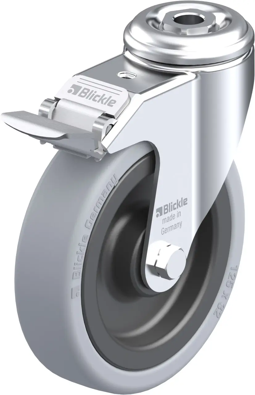 Blickle 225169 LKRA-VPA 126K-FI Otočné kolečko s brzdou Ø kola: 125 mm nosnost (max.): 120 kg 1 ks Blickle 225169 LKRA-VPA 126K-FI Otočné kolečko s brzdou Ø kola: 125 mm nosnost (max.): 120 kg 1 ks