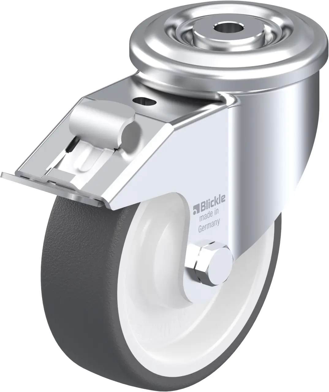 Blickle 537514 LKR-POTH 125KA-FI Otočné kolečko s brzdou Ø kola: 125 mm nosnost (max.): 350 kg 1 ks Blickle 537514 LKR-POTH 125KA-FI Otočné kolečko s brzdou Ø kola: 125 mm nosnost (max.): 350 kg 1 ks