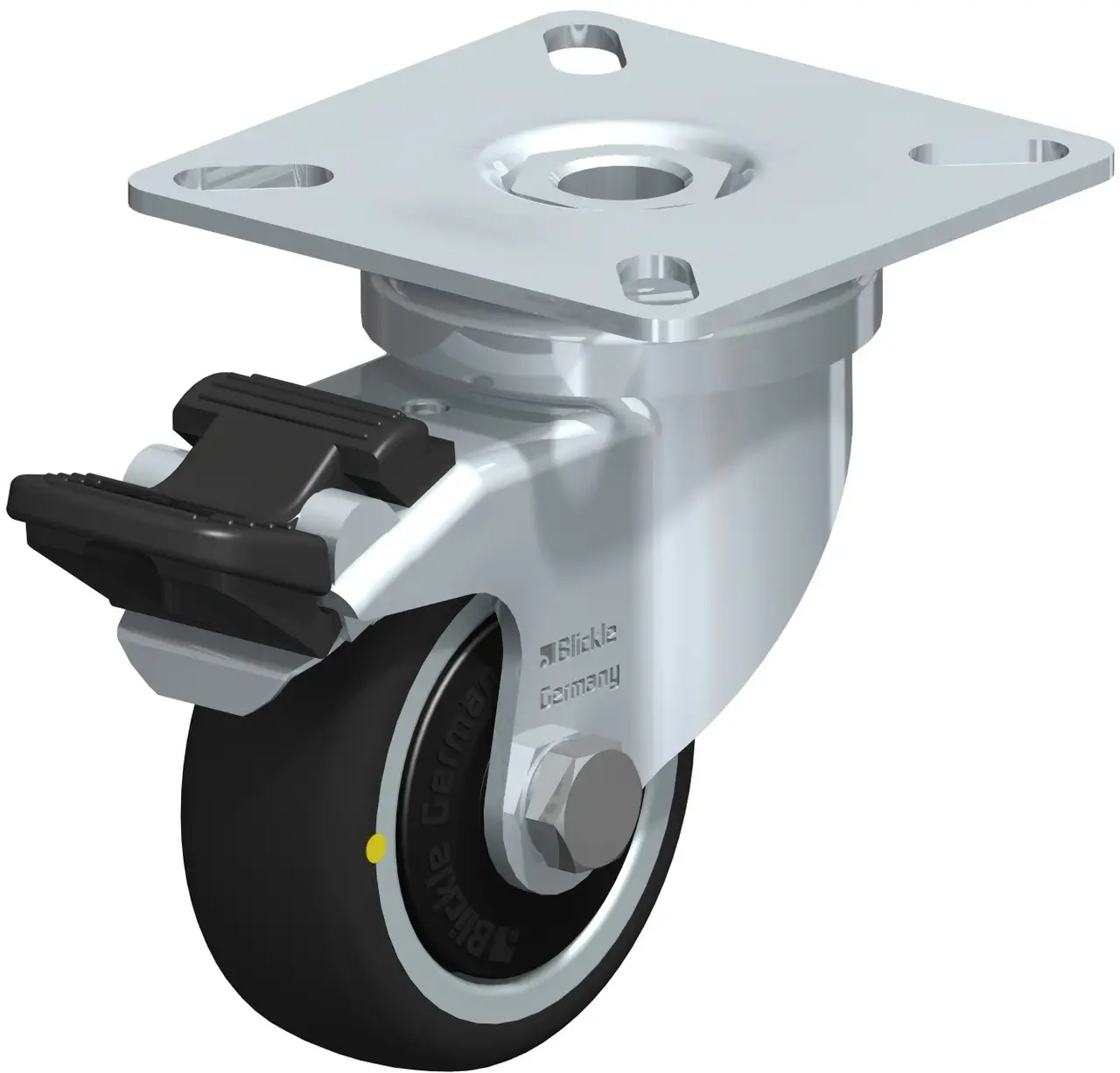 Blickle 848923 LPA-PATH 50KF-FI-ELS Otočné kolečko s brzdou Ø kola: 50 mm nosnost (max.): 50 kg 1 ks Blickle 848923 LPA-PATH 50KF-FI-ELS Otočné kolečko s brzdou Ø kola: 50 mm nosnost (max.): 50 kg 1 ks