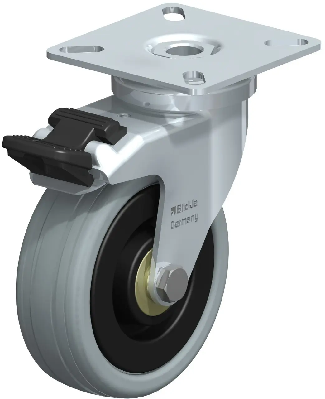 Blickle 226993 LPA-VPA 75K-FI Otočné kolečko s brzdou Ø kola: 75 mm nosnost (max.): 60 kg 1 ks Blickle 226993 LPA-VPA 75K-FI Otočné kolečko s brzdou Ø kola: 75 mm nosnost (max.): 60 kg 1 ks