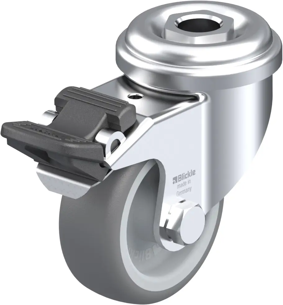 Blickle 382309 LRA-TPA 50G-FI Otočné kolečko s brzdou Ø kola: 50 mm nosnost (max.): 50 kg 1 ks Blickle 382309 LRA-TPA 50G-FI Otočné kolečko s brzdou Ø kola: 50 mm nosnost (max.): 50 kg 1 ks