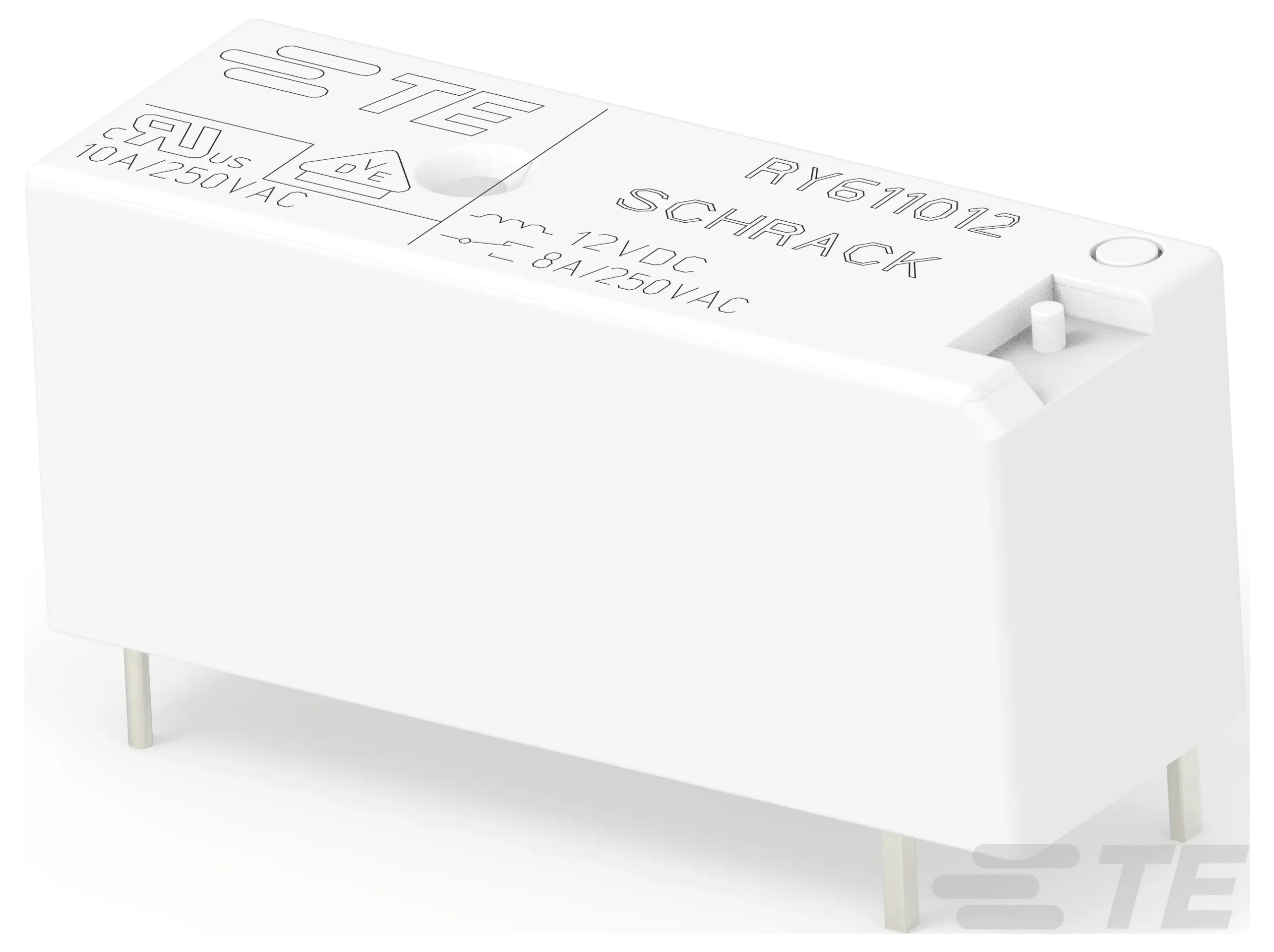 TE Connectivity RY611012 průmyslové relé , 12 V/DC, 1 přepínací kontakt, 1 ks TE Connectivity RY611012 průmyslové relé , 12 V/DC, 1 přepínací kontakt, 1 ks