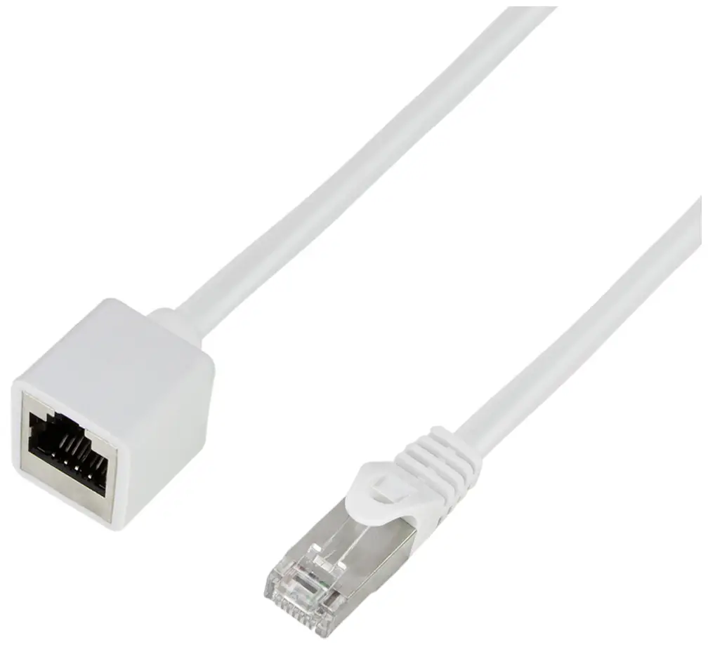 LogiLink CQX031S RJ45 síťové kabely, propojovací kabely CAT 6A S/FTP 1.00 m bílá samozhášecí, bez halogenů, stínění pletivem 1 ks LogiLink CQX031S RJ45 síťové kabely, propojovací kabely CAT 6A S/FTP 1.00 m bílá samozhášecí, bez halogenů, stínění pletivem 1 ks