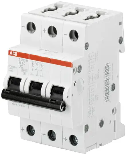 ABB 2CDS273061R0634 S203M-C63UC elektrický jistič 3pólový ABB 2CDS273061R0634 S203M-C63UC elektrický jistič 3pólový