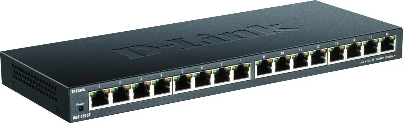 D-Link DGS-1016S/E DGS-1016S síťový switch 16 portů 1 GBit/s D-Link DGS-1016S/E DGS-1016S síťový switch 16 portů 1 GBit/s