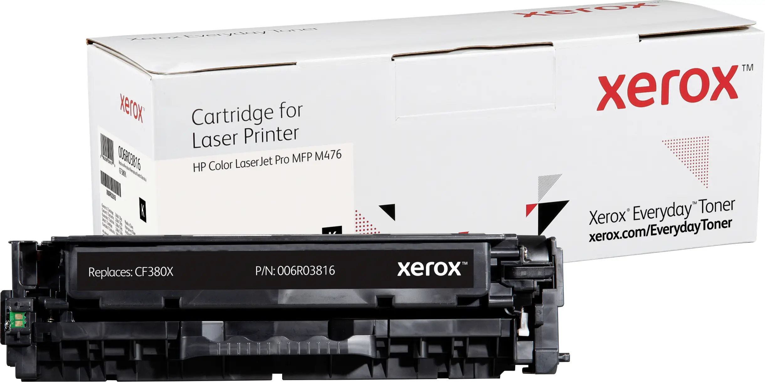 Xerox Toner náhradní HP 80X, CF380X kompatibilní černá 4400 Seiten Everyday™ Toner 006R03816 Xerox Toner náhradní HP 80X, CF380X kompatibilní černá 4400 Seiten Everyday™ Toner 006R03816
