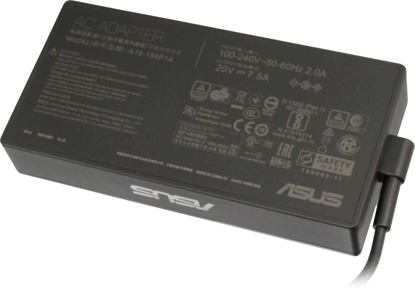 Asus 0A001-00081800, 0A001-00081400, 0A001-00990000 napájecí adaptér k notebooku 150 W 7.5 A