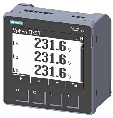Siemens 7KM3120-0BA01-1DA0 digitální panelový měřič Siemens 7KM3120-0BA01-1DA0 digitální panelový měřič