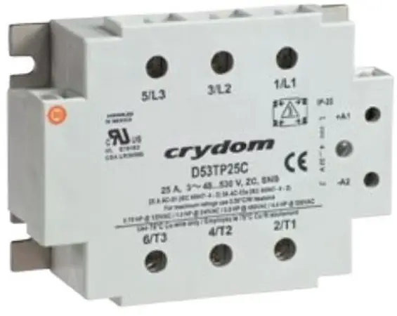 Crydom polovodičové relé C53TP50CH 50 A Spínací napětí (max.): 530 V/AC 1 ks