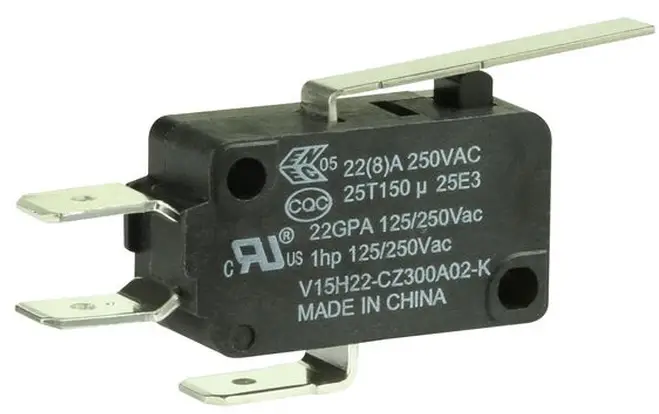 Honeywell SPS V15H22-CZ300A02-K mžikový spínač 1 ks Honeywell SPS V15H22-CZ300A02-K mžikový spínač 1 ks