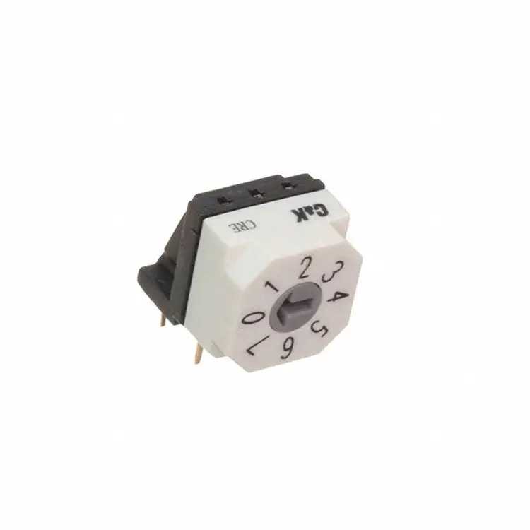 C & K Switches CRE04COTM0A kódovací přepínač BCD Počet pozic přepínače 4 1 ks Tube C & K Switches CRE04COTM0A kódovací přepínač BCD Počet pozic přepínače 4 1 ks Tube