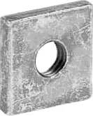 Striebel & John ZX228P10 2CPX062496R9999 posuvná matice 5 mm 5 mm ocel pozinkované 10 ks