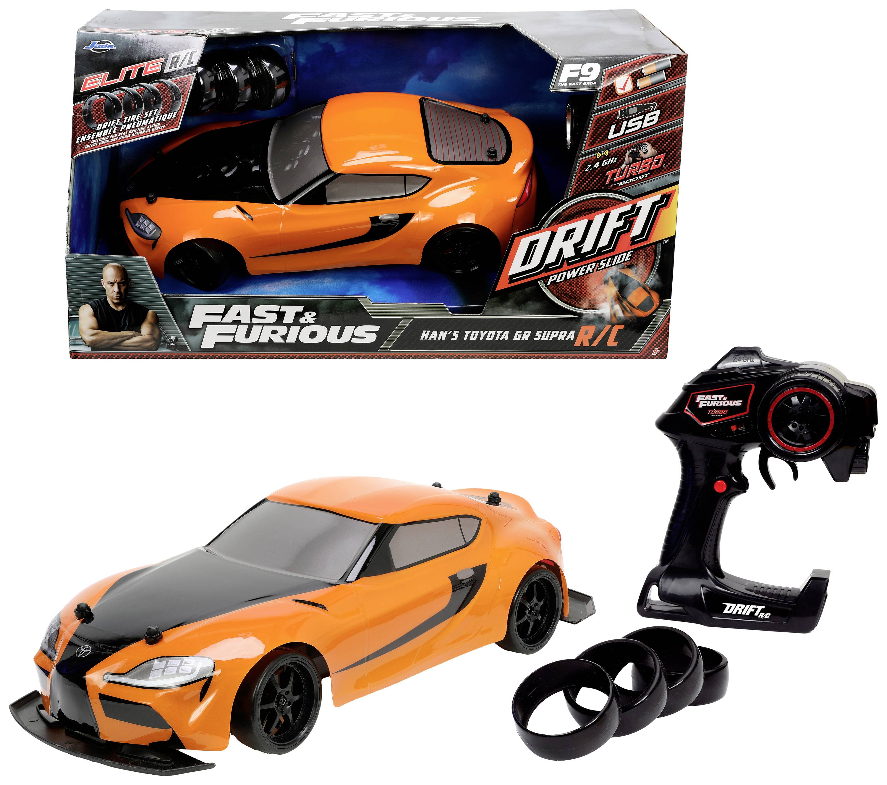 JADA TOYS Drift 2020 Toyota Supra 1 10 RC model auta elektricky zavodni auto 253209007 P hy.cz