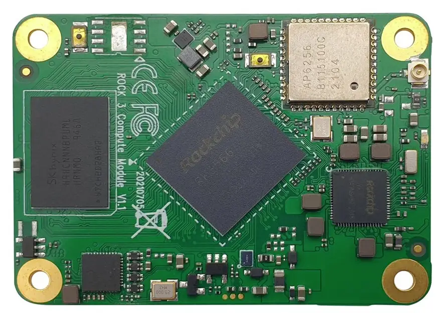 Radxa RM116-D1E8W2 Rock Pi Compute Module 32.0 GHz, Operační paměť 1 GB Radxa RM116-D1E8W2 Rock Pi Compute Module 32.0 GHz, Operační paměť 1 GB