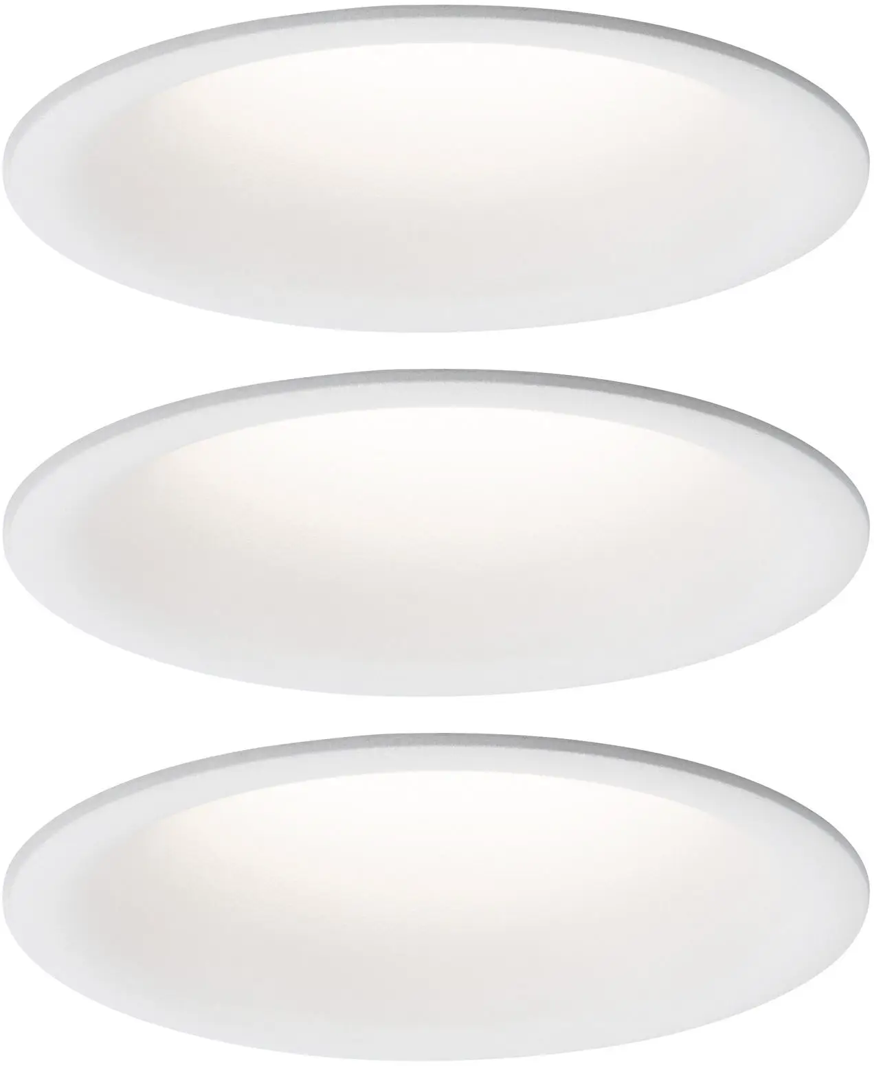 Paulmann LED vestavné koupelnové svítidlo sada 3 ks 18.9 W Paulmann LED vestavné koupelnové svítidlo sada 3 ks 18.9 W