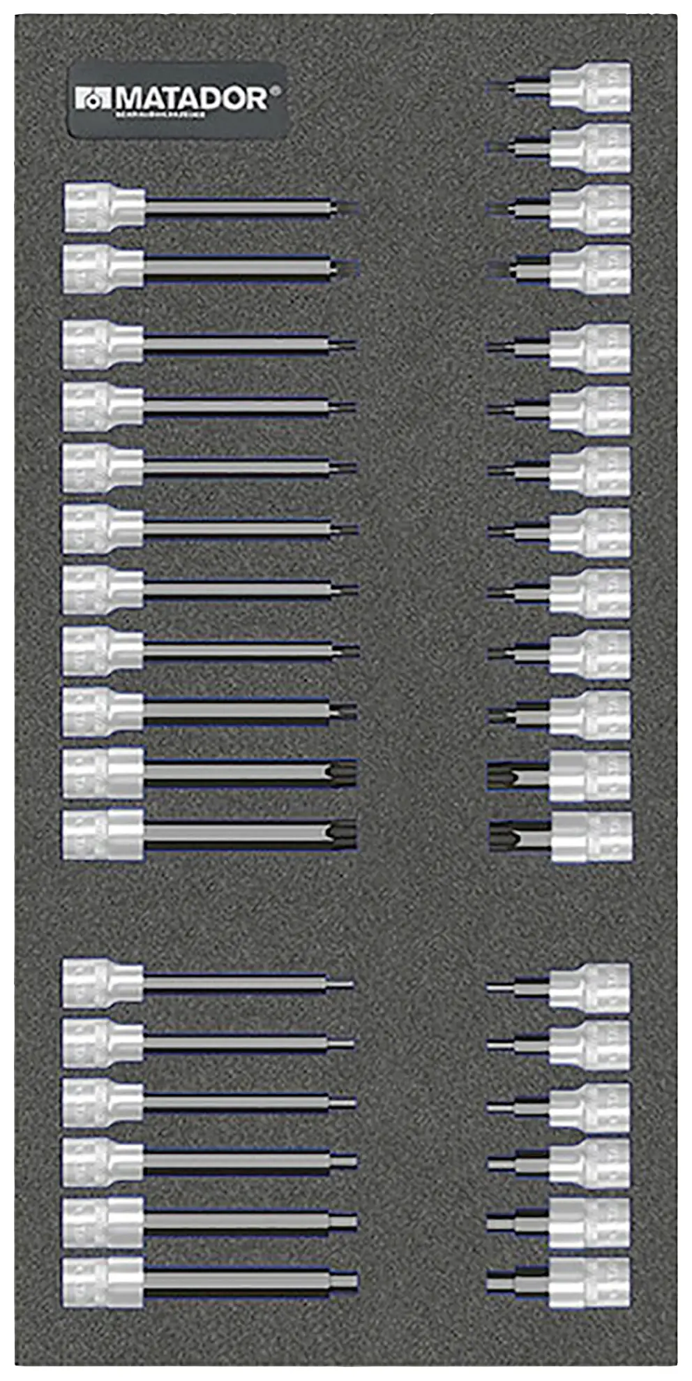 Matador Schraubwerkzeuge 81643078 Sada nářadí MTS Schraubendreher-Satz 10mm, 36tlg. 1 sada