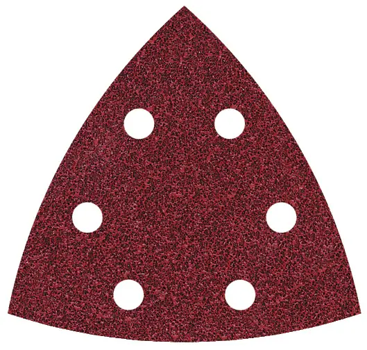 Wolfcraft 1853100 brusný papír pro delta brusky na suchý zip, s otvory Zrnitost 120 Rozměr přes roh 95 mm 25 ks Wolfcraft 1853100 brusný papír pro delta brusky na suchý zip, s otvory Zrnitost 120 Rozměr přes roh 95 mm 25 ks