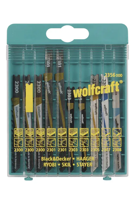 Wolfcraft 2356000 10 listy pro nožové pilky 10 ks Wolfcraft 2356000 10 listy pro nožové pilky 10 ks