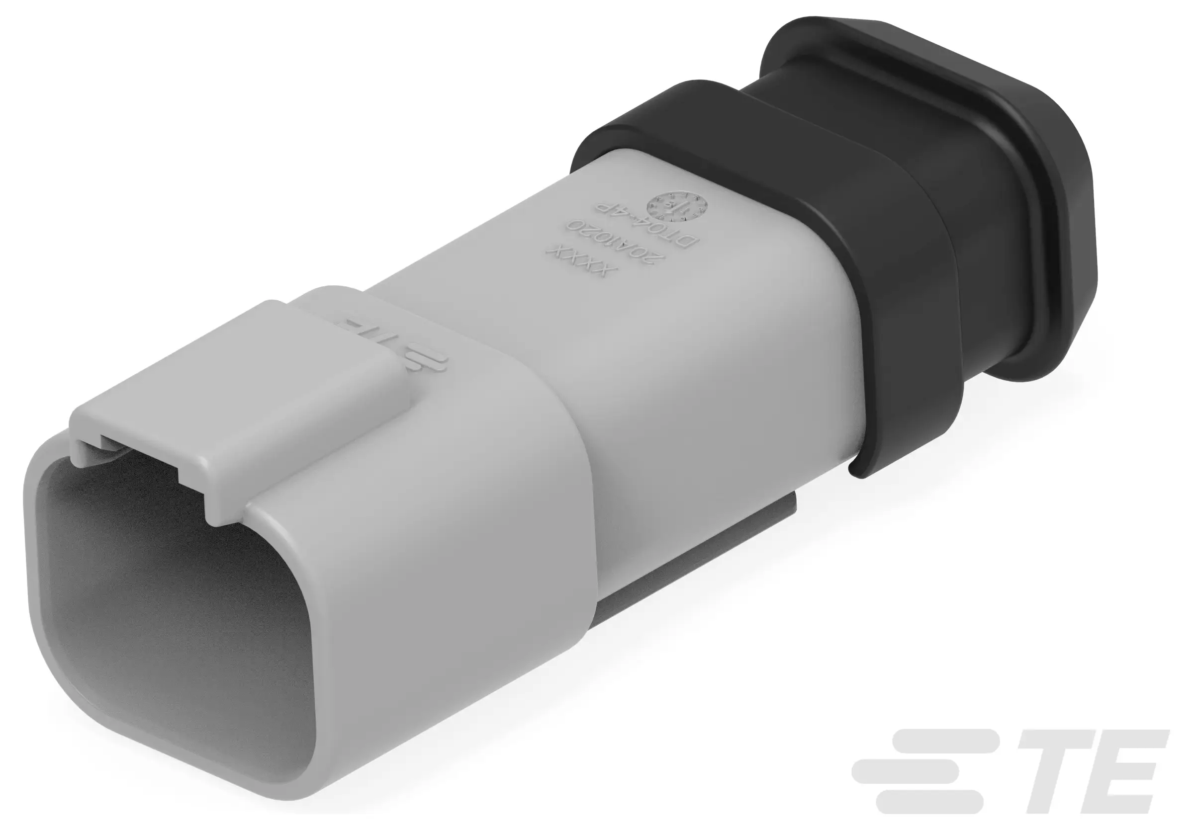 TE Connectivity zástrčkový konektor na kabel DT04-4P-E008, 1 ks Package TE Connectivity zástrčkový konektor na kabel DT04-4P-E008, 1 ks Package