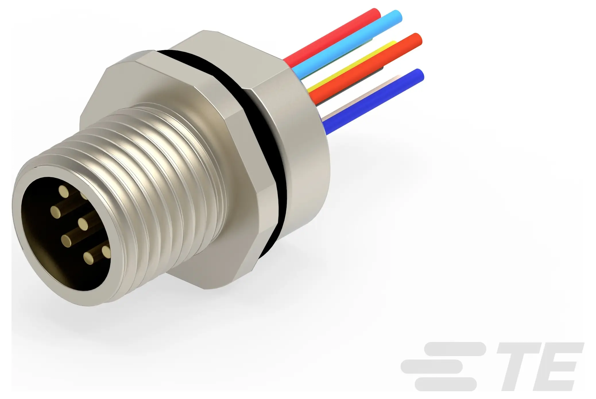 TE Connectivity 5-2271134-2 kulatý konektor DIN, 1 ks