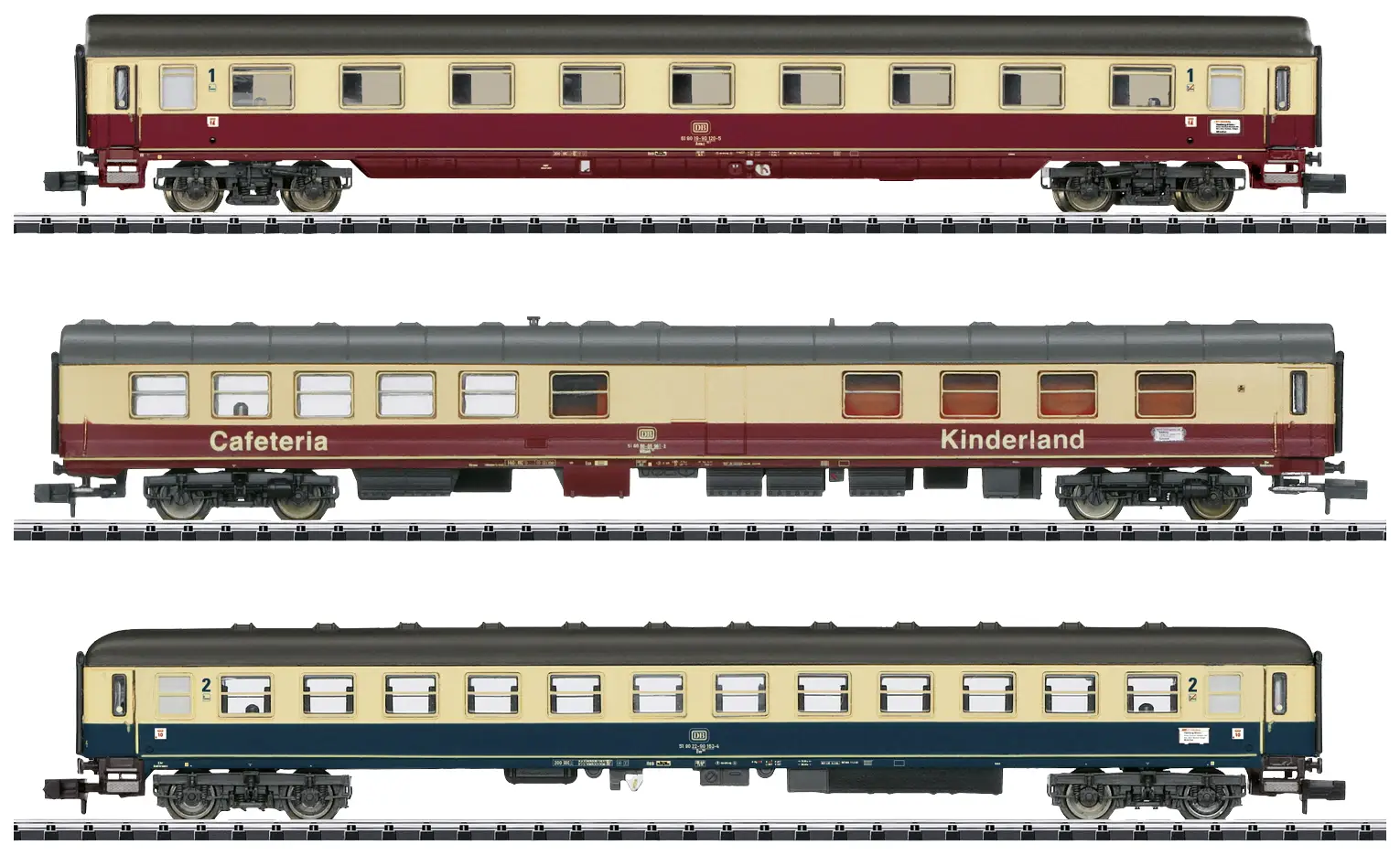 MiniTrix T18274 Sada vozů rychlíku 1 FD 1922 Berchesgan Land
