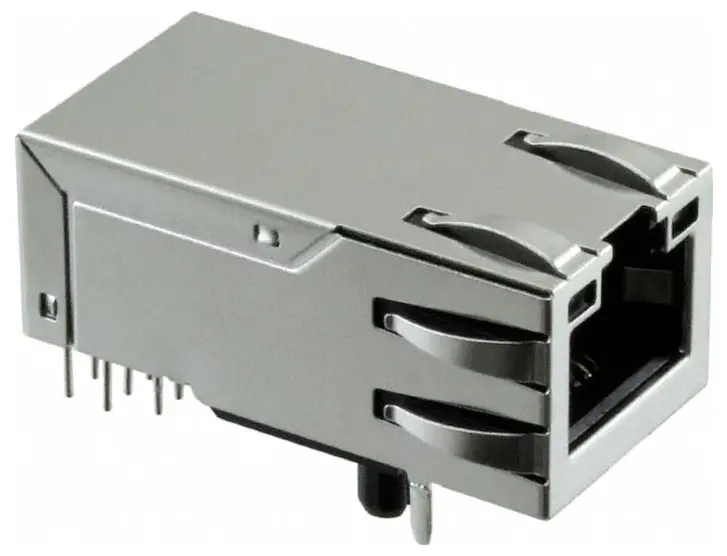 Molex 857931013, RJ45 konektor, zástrčka, žlutozelená, 1 ks