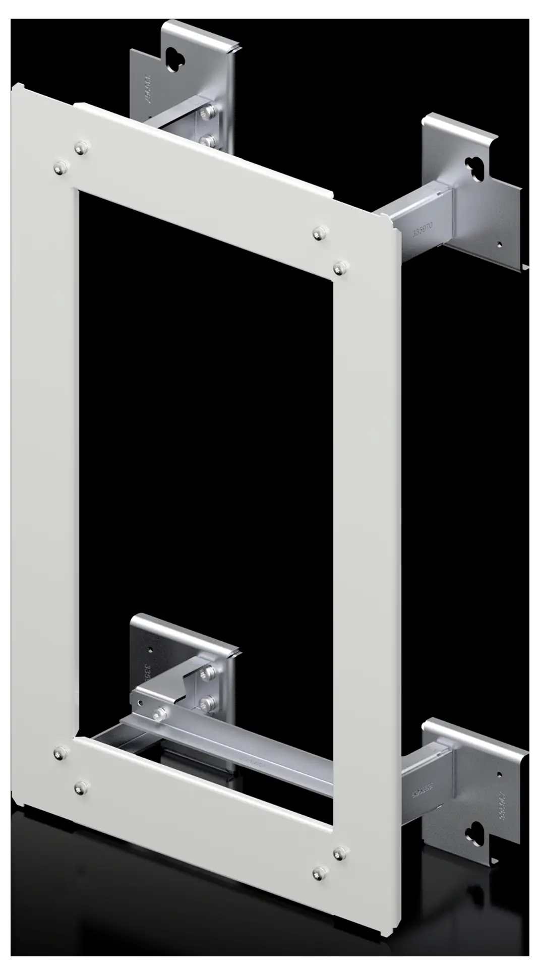 Rittal SV 9666.801 souprava ocel (š x v) 380 mm x 450 mm 1 ks Piece Rittal SV 9666.801 souprava ocel (š x v) 380 mm x 450 mm 1 ks Piece