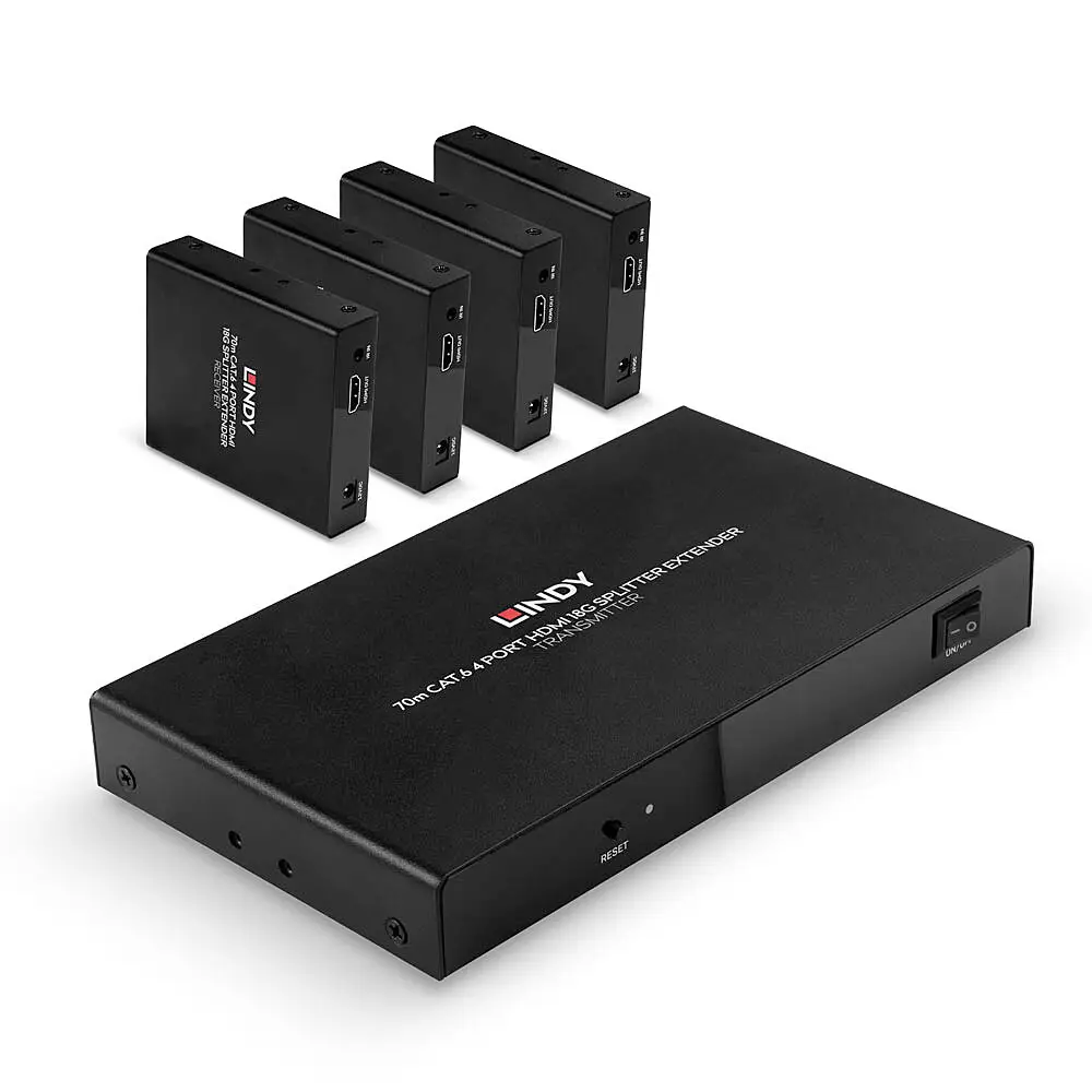 LINDY 38262 HDMI™ HDMI extender přes síťový kabel RJ45 70 m LINDY 38262 HDMI™ HDMI extender přes síťový kabel RJ45 70 m