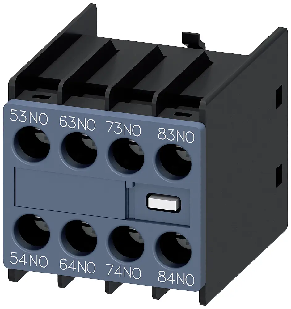 Siemens 3RH2911-1GA40 pomocný spínač okamžité spínání 4 spínací kontakty zásuvné Vhodné pro značku (relé): Siemens 1 ks Siemens 3RH2911-1GA40 pomocný spínač okamžité spínání 4 spínací kontakty zásuvné Vhodné pro značku (relé): Siemens 1 ks