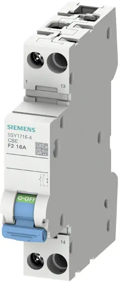 Siemens 5SY17044 5SY1704-4 jistič lze zaplombovat 72 V/DC 4 A 1 ks