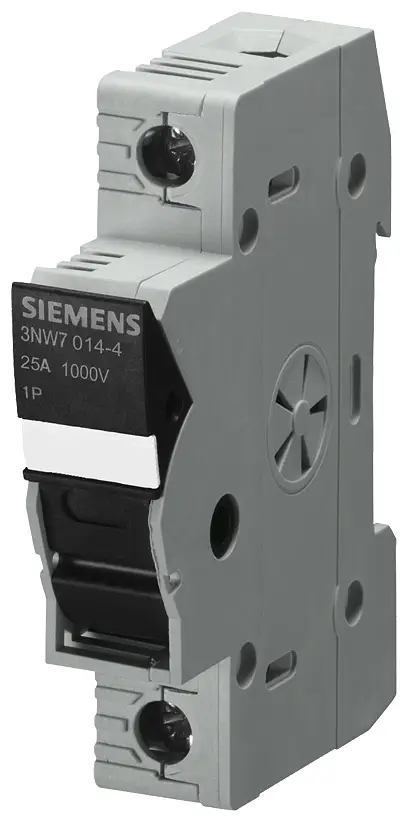 Siemens 3NW70134 držák na válcové pojistky Vhodné pro (pojistky) solární pojistka 12 ks Siemens 3NW70134 držák na válcové pojistky Vhodné pro (pojistky) solární pojistka 12 ks