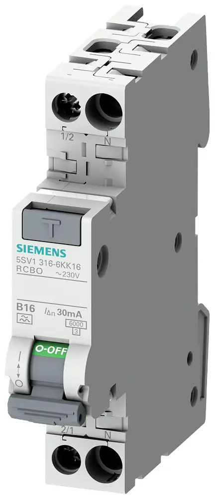 Siemens 5SV16166KK16 proudový chránič/elektrický jistič Siemens 5SV16166KK16 proudový chránič/elektrický jistič