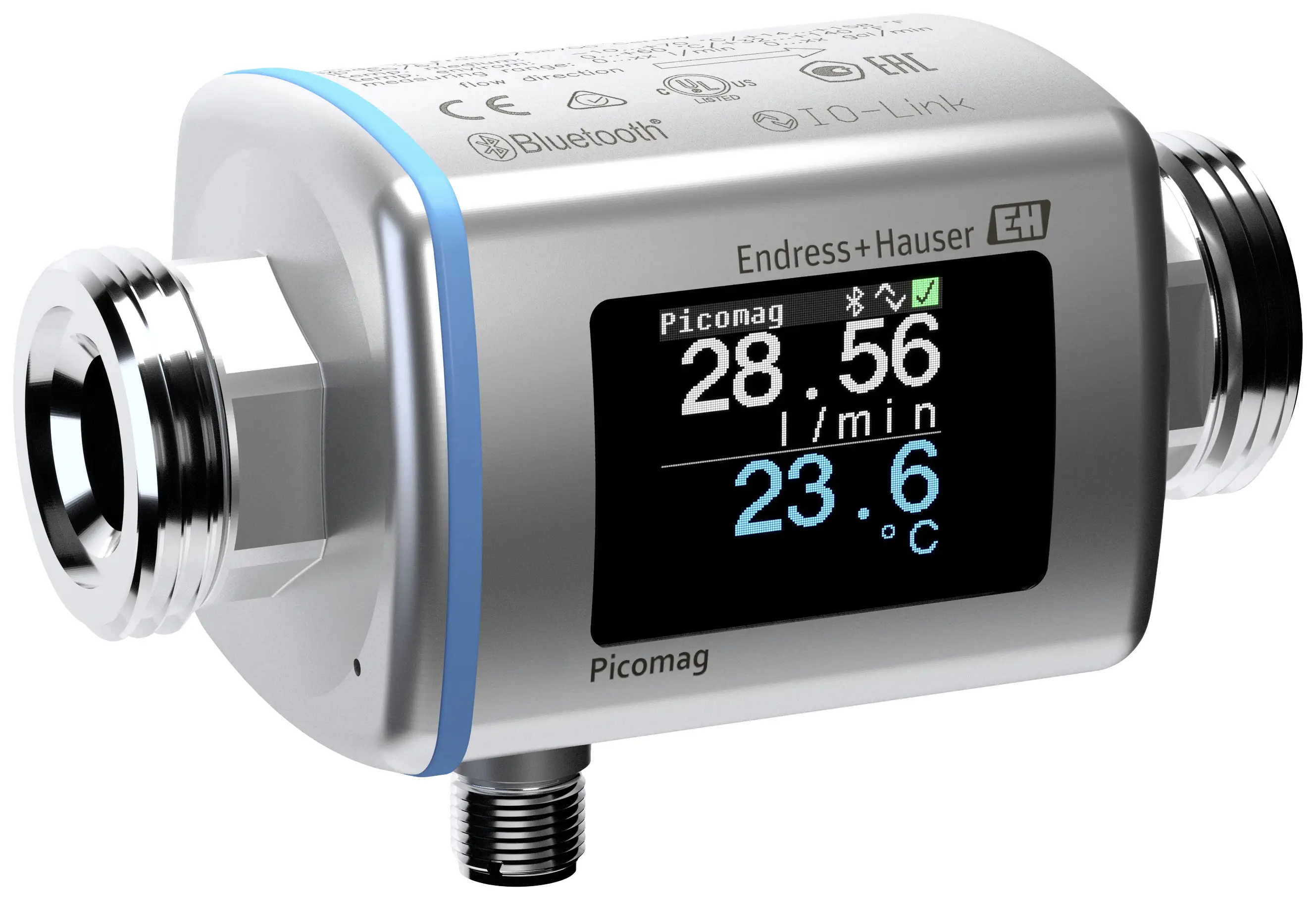 Endress+Hauser DMA50, DMA50-AAABA1 Průtokový měřič , 1.5 - 750 l/min, 18 - 30 V, 1 ks