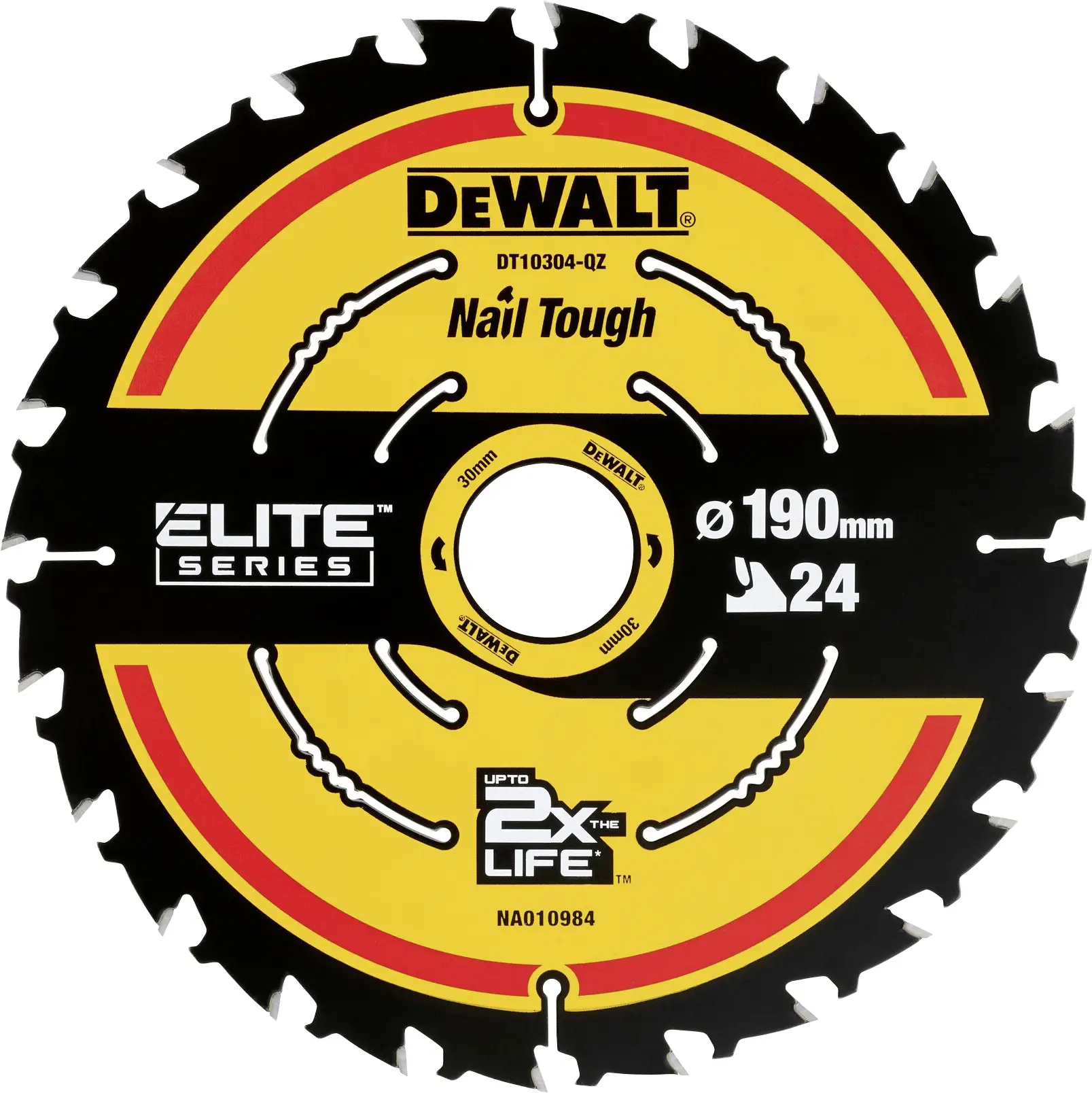 DEWALT DT10304-QZ DT10304-QZ pilový kotouč 190 x 30 x 1 mm Počet zubů (na palec): 24 1 ks DEWALT DT10304-QZ DT10304-QZ pilový kotouč 190 x 30 x 1 mm Počet zubů (na palec): 24 1 ks