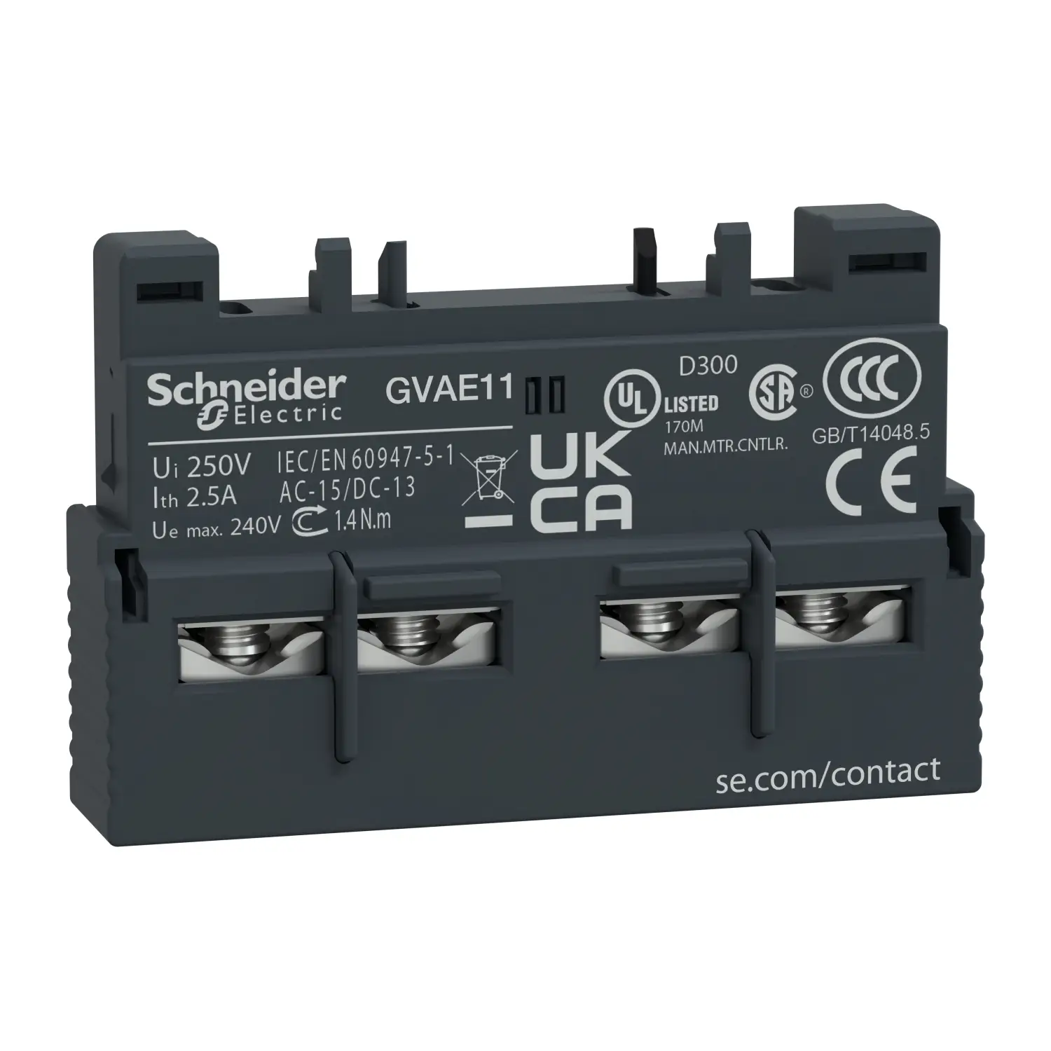 Schneider Electric GVAE11TQ pomocný spínač 20 ks