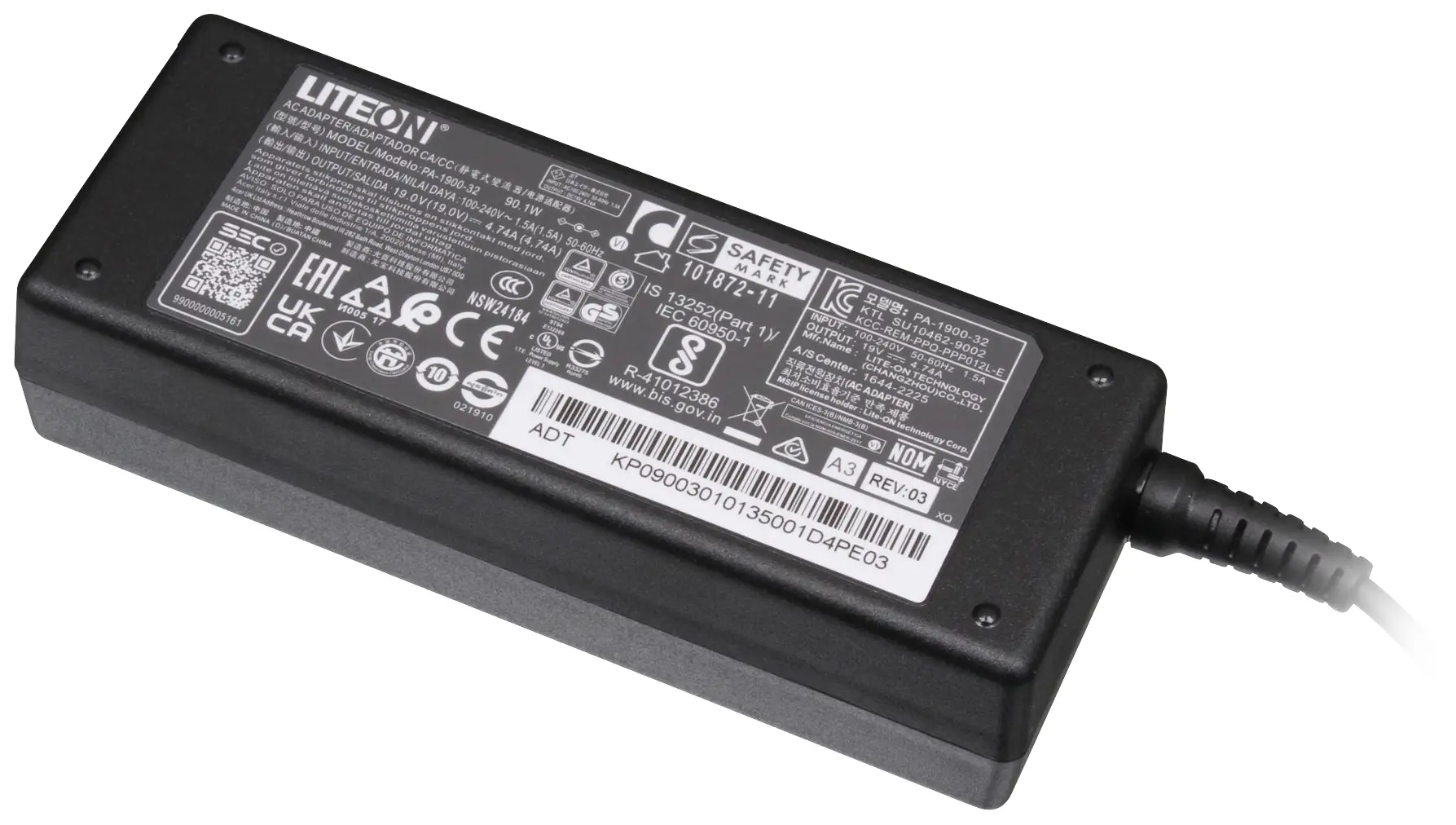Acer KP.09003.010 napájecí adaptér k notebooku 90 W 19 V 4.74 A